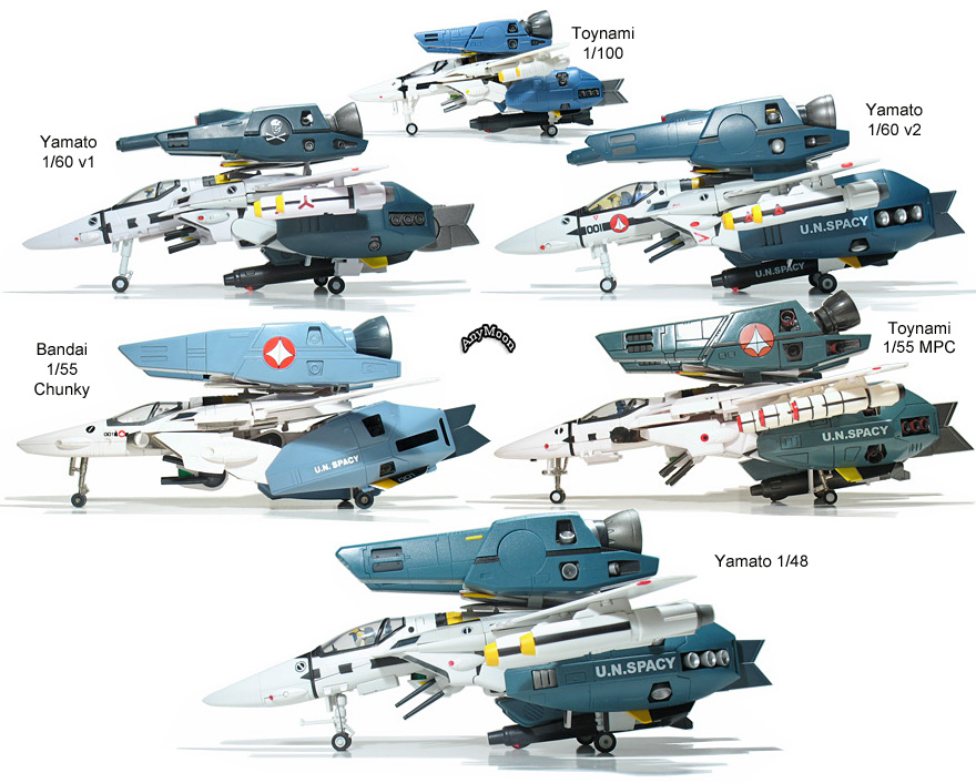 VF-1 Toy Super Comparison Post – Scorched Earth Toys
